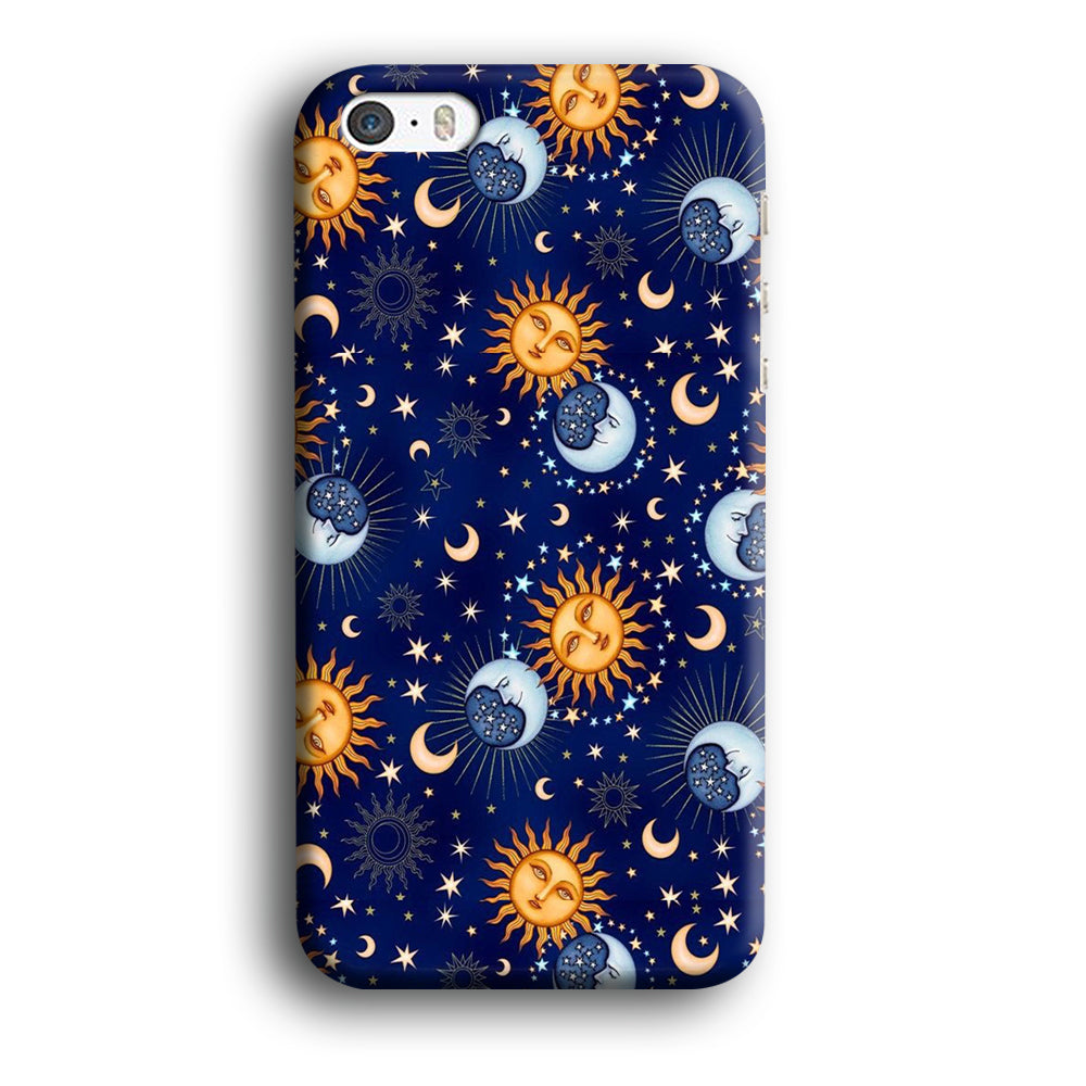 Universe Sun and Moon Face iPhone 5 | 5s Case