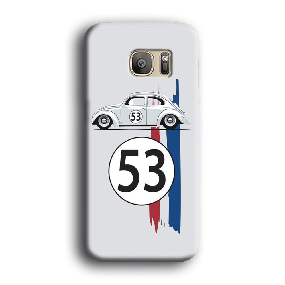 VW 53 Herbie Samsung Galaxy S7 Edge Case