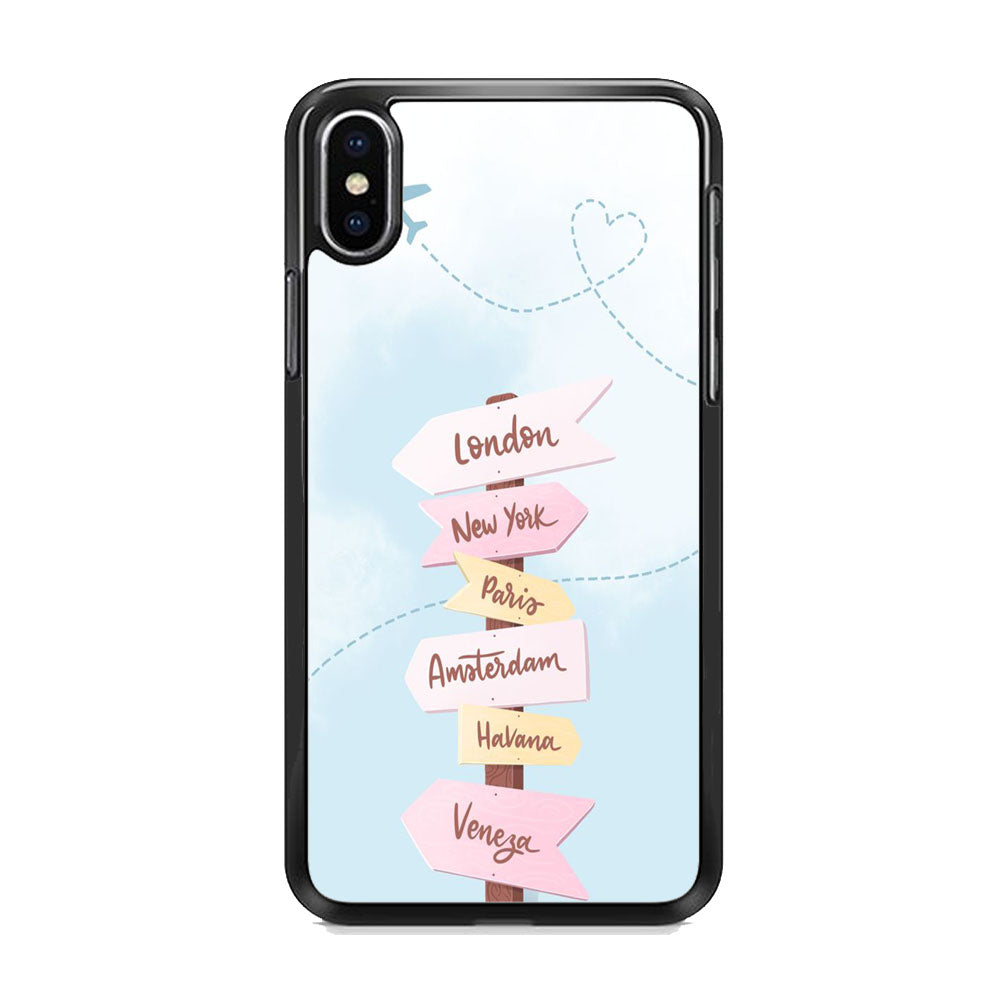 Vacation On The Way iPhone X Case
