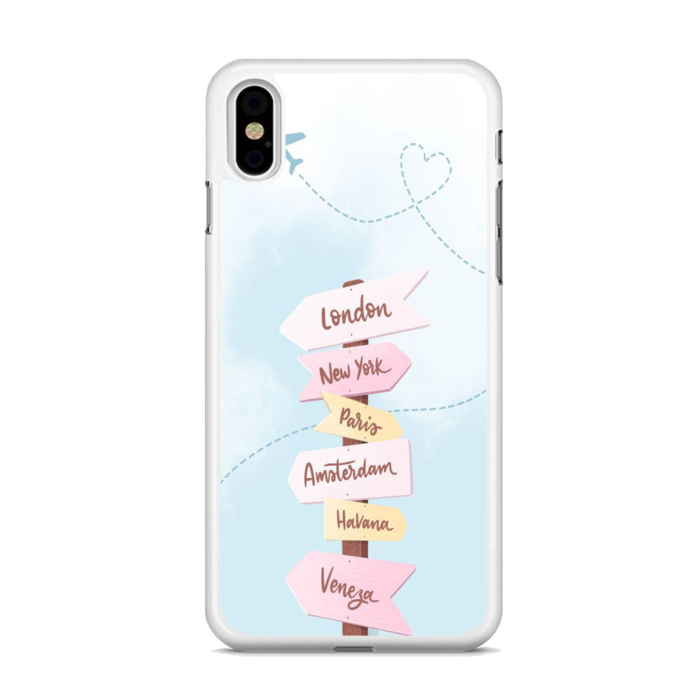 Vacation On The Way iPhone X Case