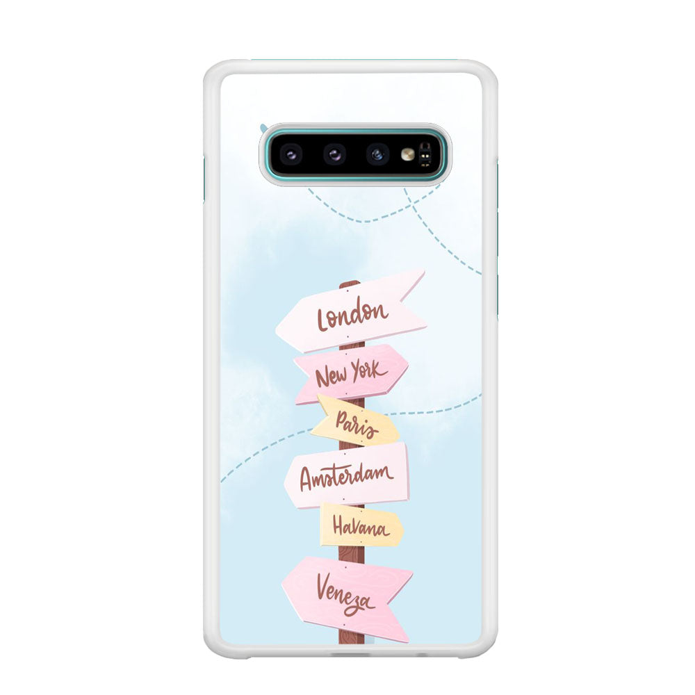 Vacation On The Way Samsung Galaxy S10 Plus Case