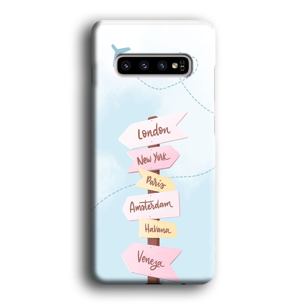 Vacation On The Way Samsung Galaxy S10 Plus Case
