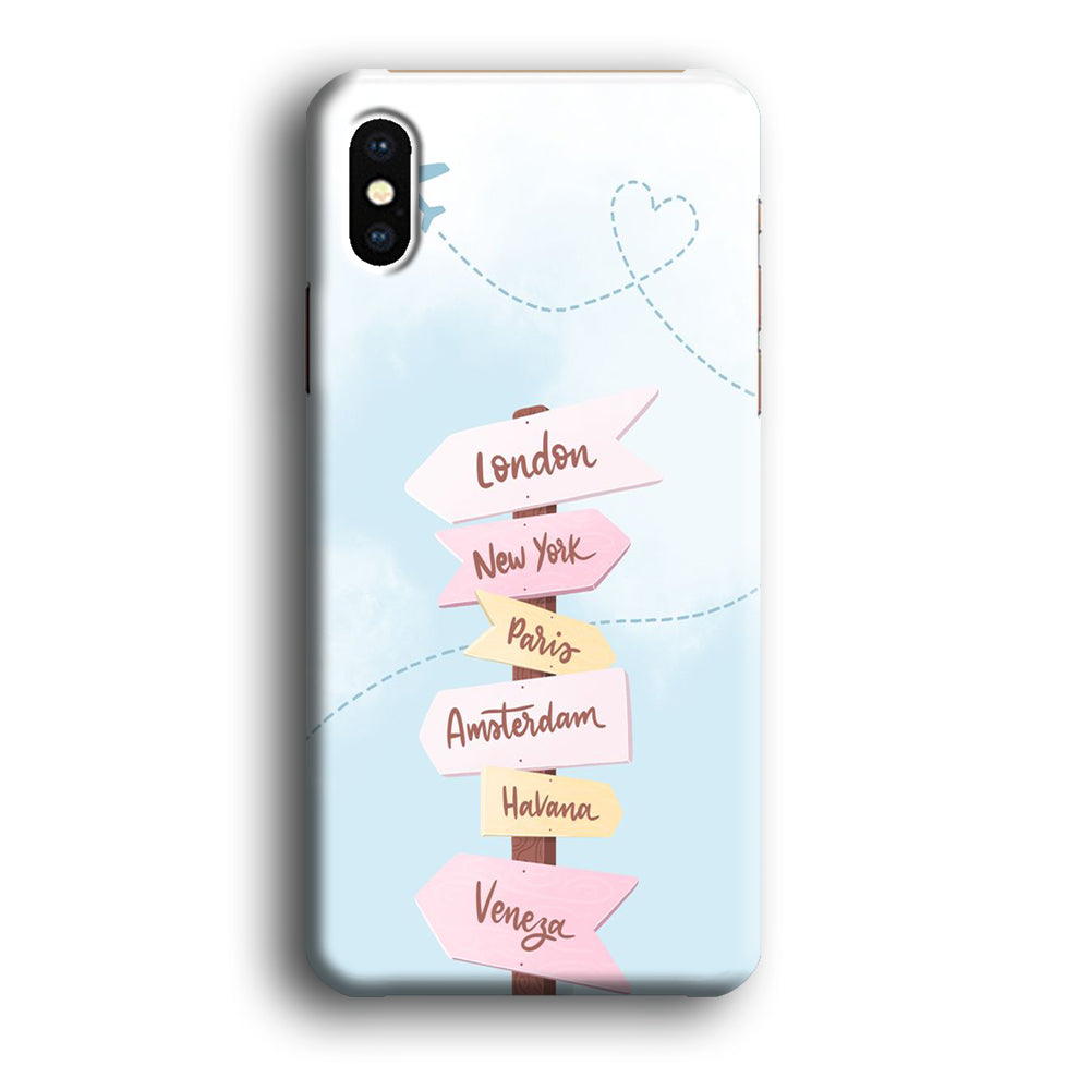 Vacation On The Way iPhone X Case