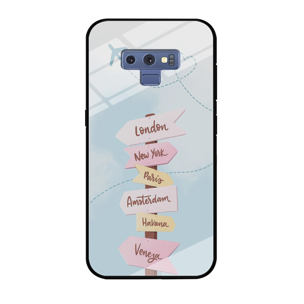 Vacation On The Way Samsung Galaxy Note 9 Case