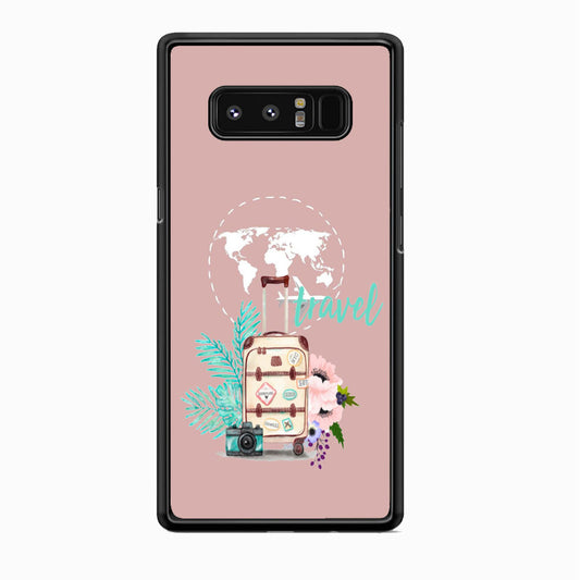 Vacation Suitcase Samsung Galaxy Note 8 Case