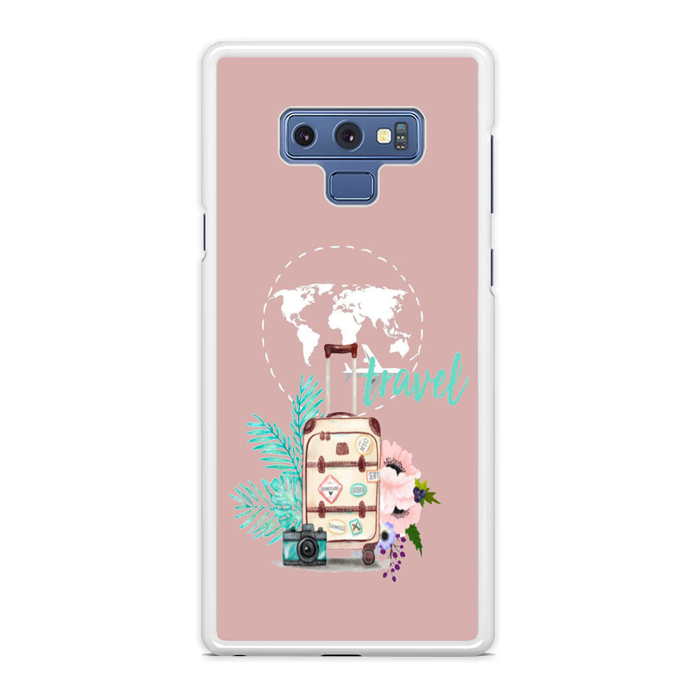 Vacation Suitcase Samsung Galaxy Note 9 Case