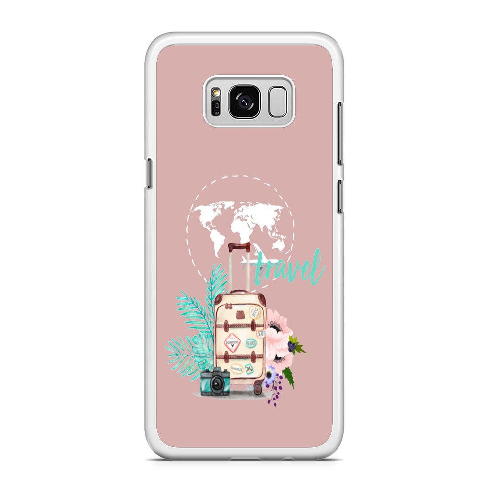 Vacation Suitcase Samsung Galaxy S8 Case