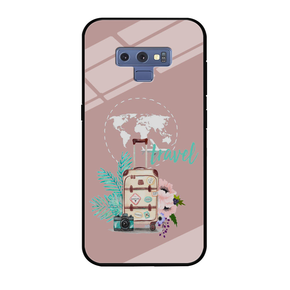 Vacation Suitcase Samsung Galaxy Note 9 Case