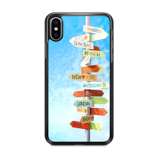 Vacation To The Next Destination iPhone XS Case
