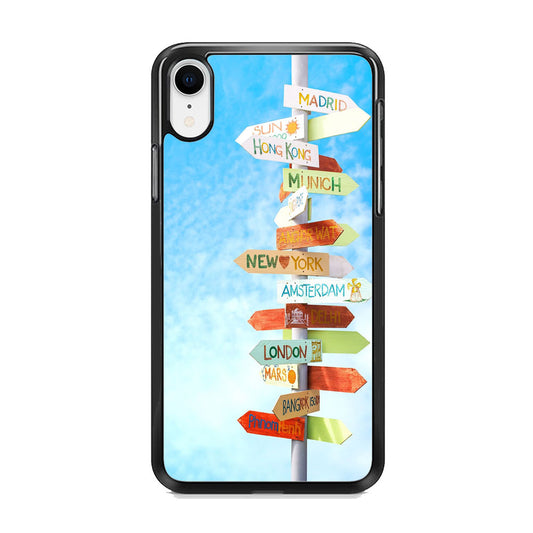 Vacation To The Next Destination iPhone XR Case