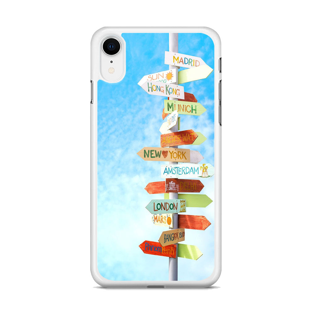 Vacation To The Next Destination iPhone XR Case