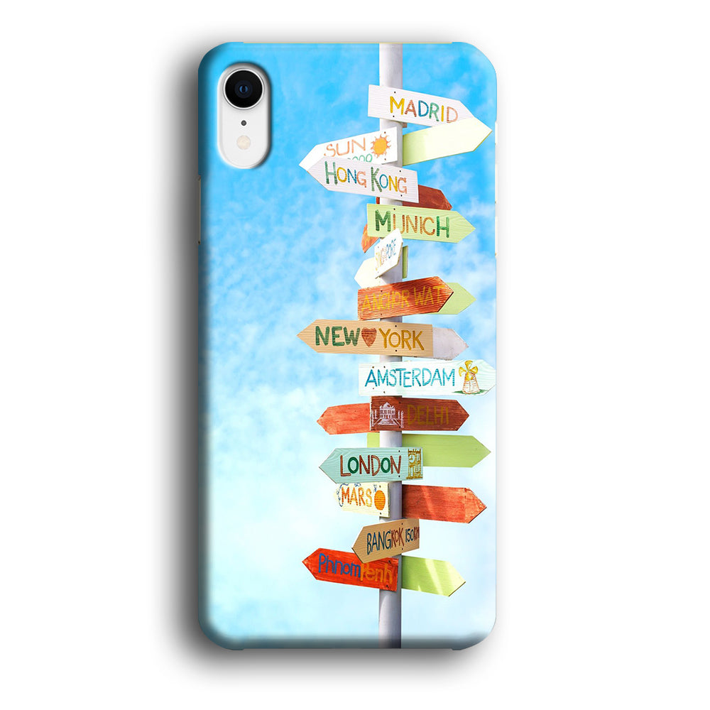 Vacation To The Next Destination iPhone XR Case