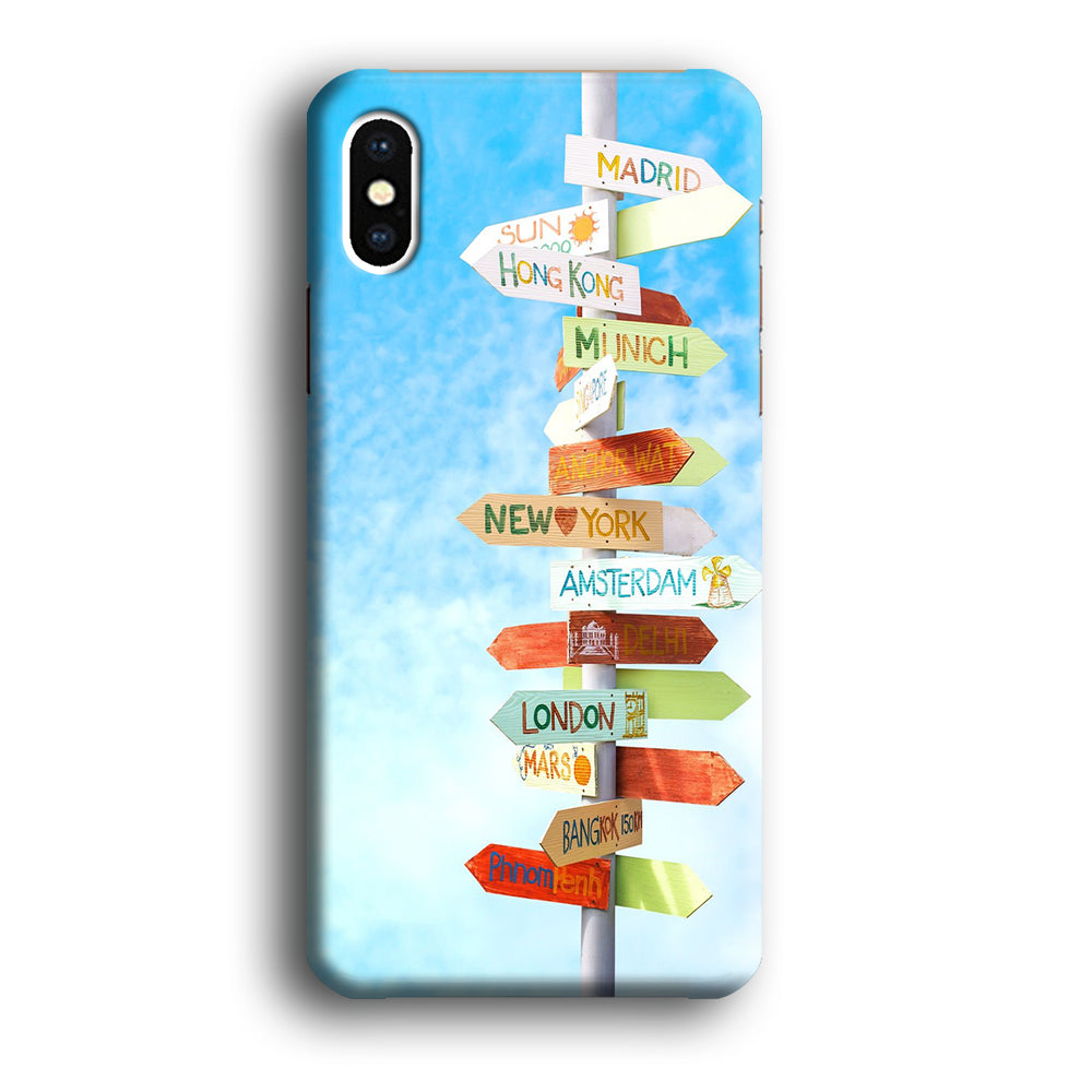 Vacation To The Next Destination iPhone XS MAX Case
