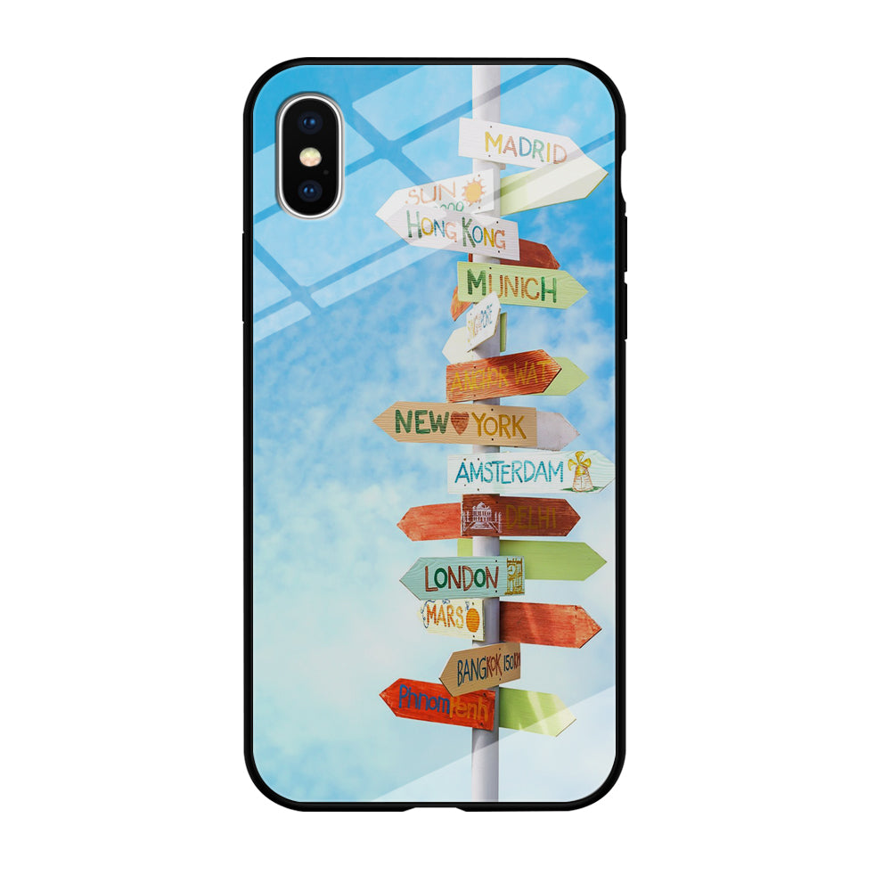Vacation To The Next Destination iPhone XS MAX Case