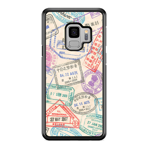 Vacation Visiting List Samsung Galaxy S9 Case