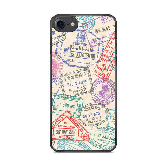 Vacation Visiting List iPhone 7 Case