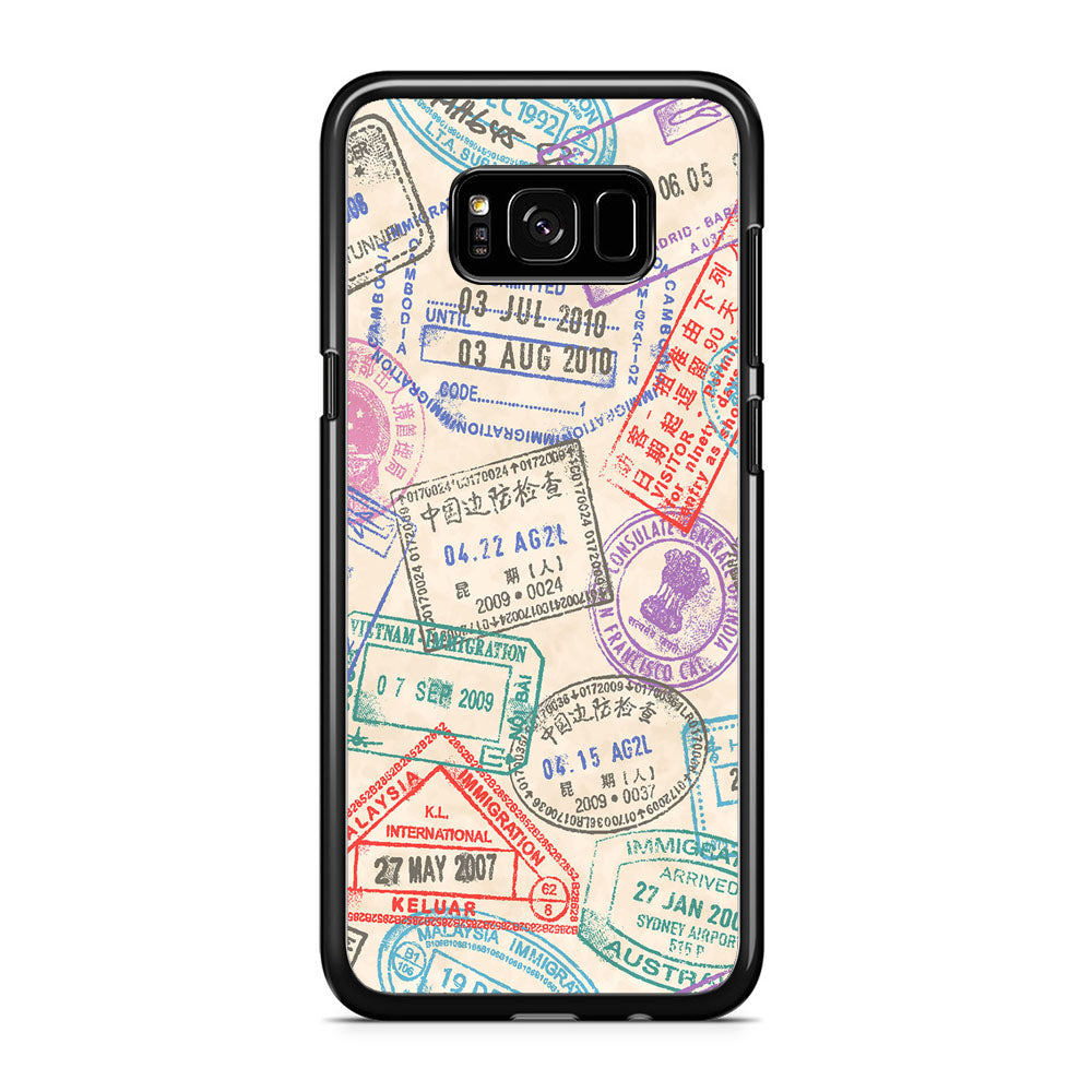 Vacation Visiting List Samsung Galaxy S8 Plus Case