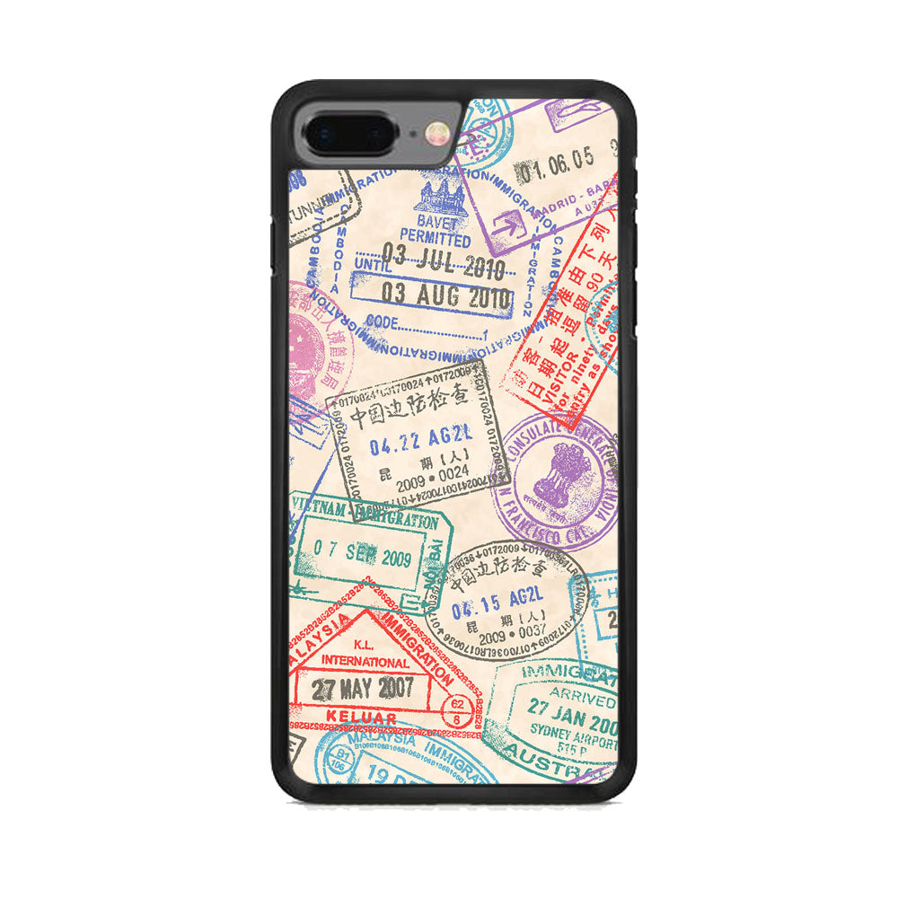 Vacation Visiting List iPhone 8 Plus Case