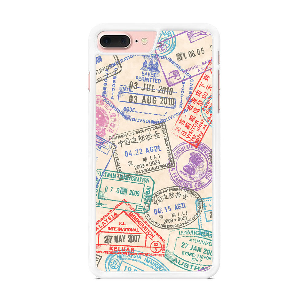 Vacation Visiting List iPhone 8 Plus Case