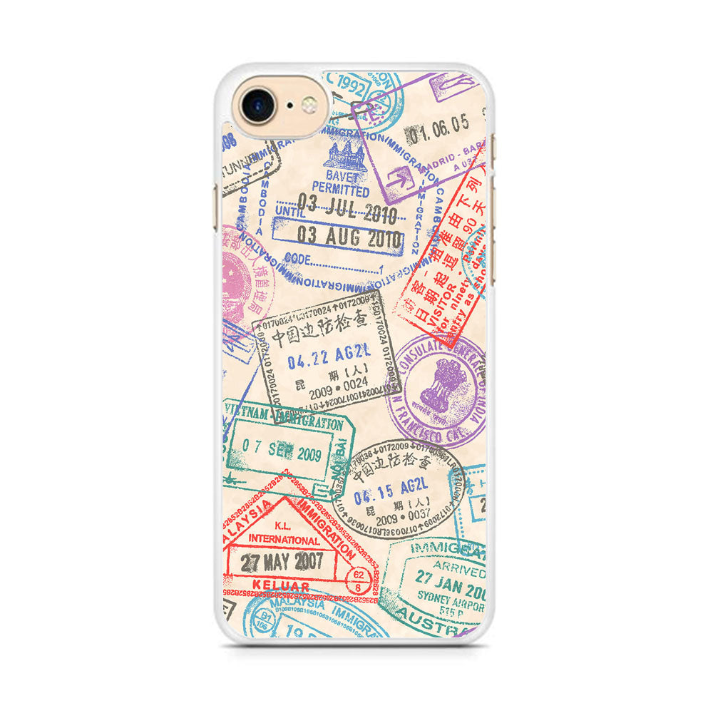Vacation Visiting List iPhone 7 Case