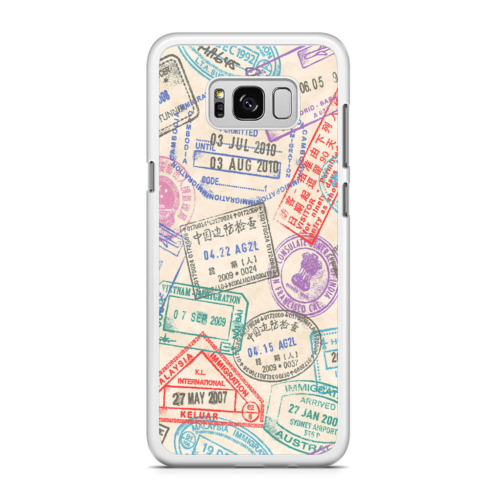 Vacation Visiting List Samsung Galaxy S8 Plus Case