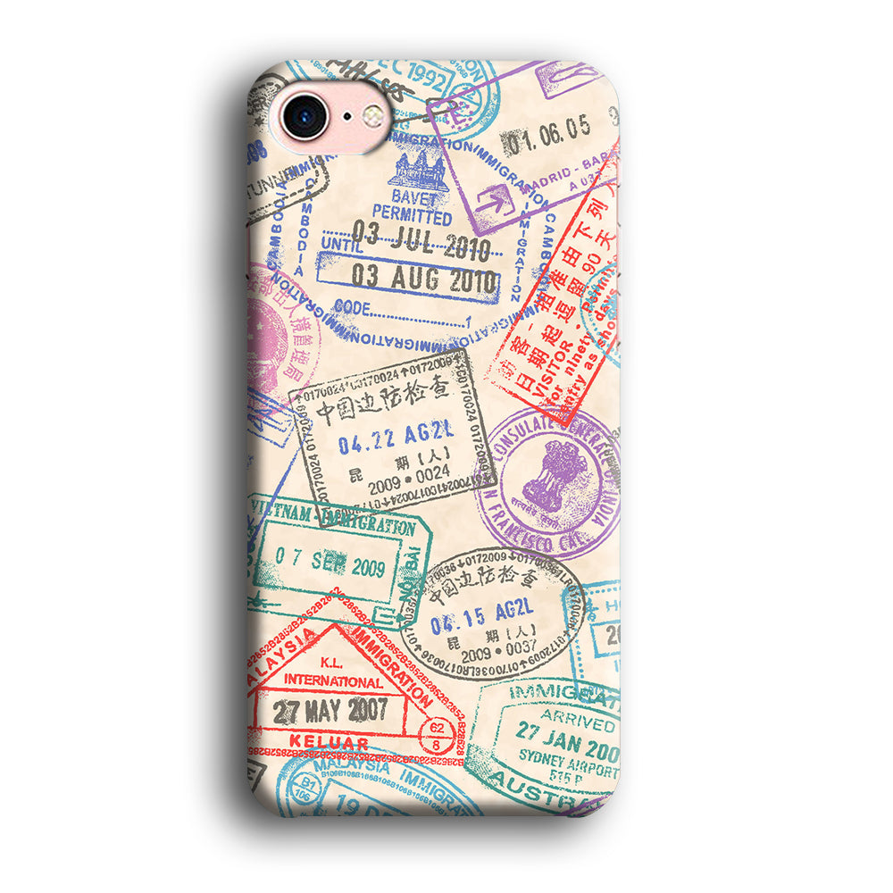 Vacation Visiting List iPhone 7 Case