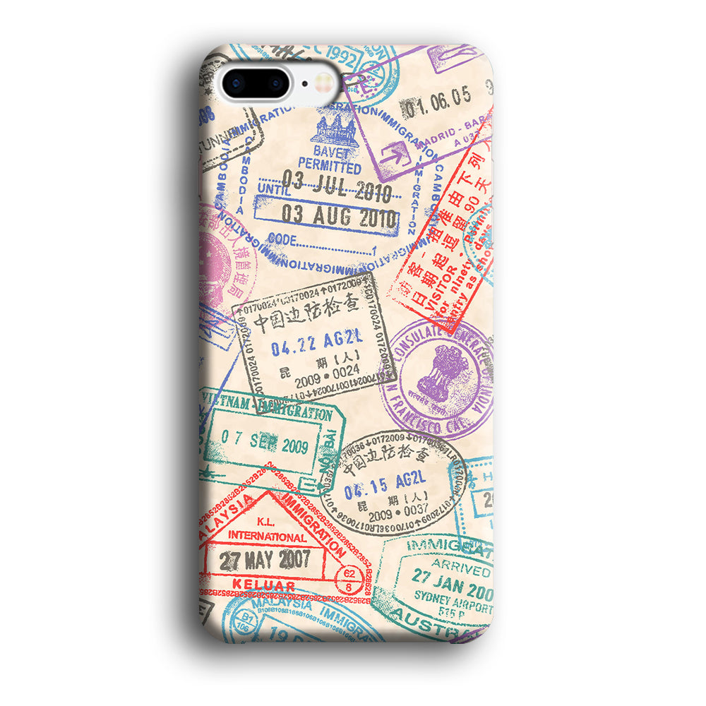 Vacation Visiting List iPhone 8 Plus Case