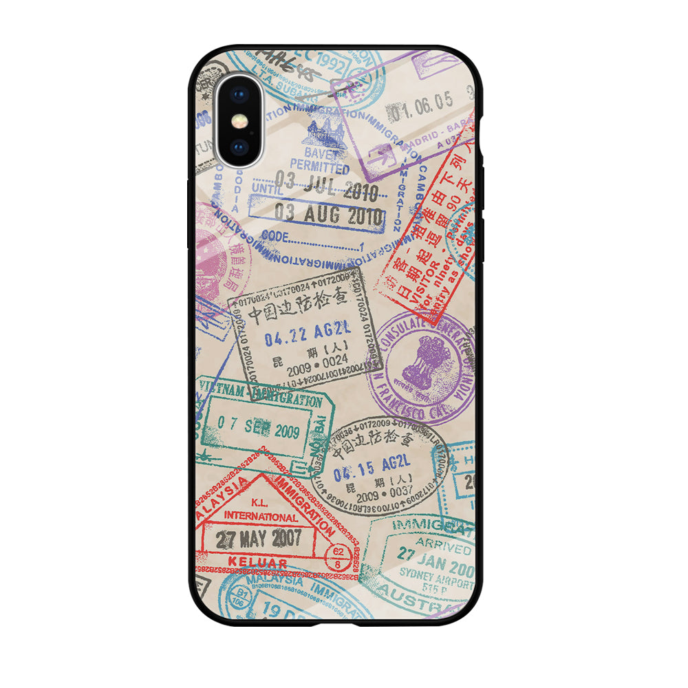 Vacation Visiting List iPhone X Case