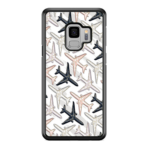 Vacation and Plane Traffic Samsung Galaxy S9 Case