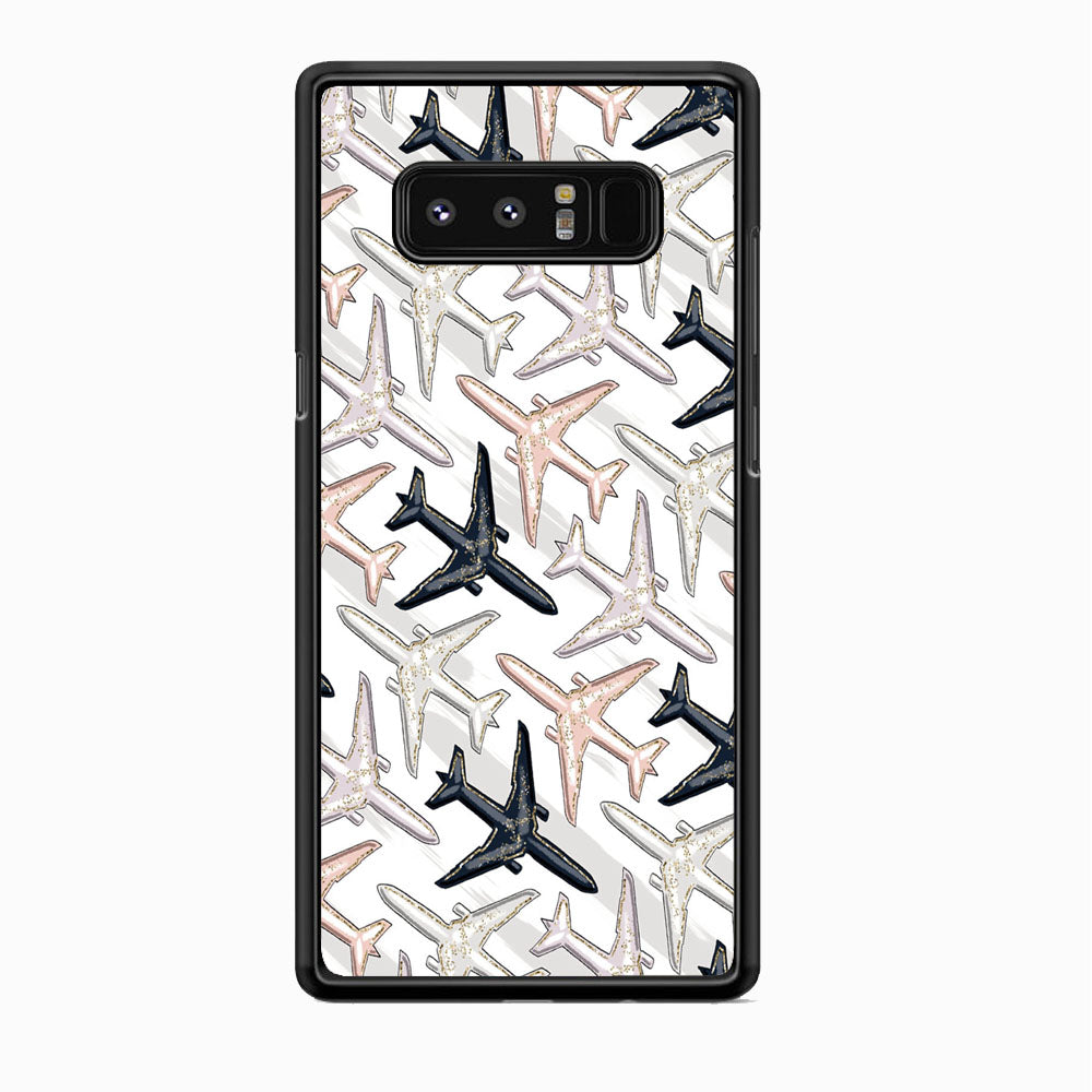 Vacation and Plane Traffic Samsung Galaxy Note 8 Case