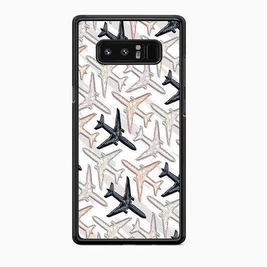 Vacation and Plane Traffic Samsung Galaxy Note 8 Case