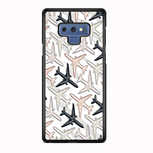 Vacation and Plane Traffic Samsung Galaxy Note 9 Case