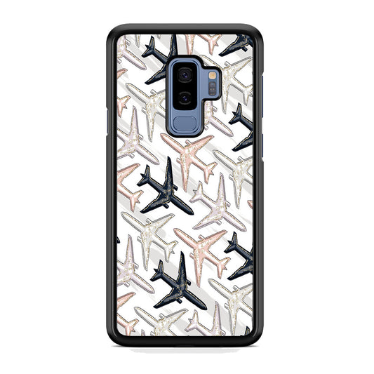 Vacation and Plane Traffic Samsung Galaxy S9 Plus Case