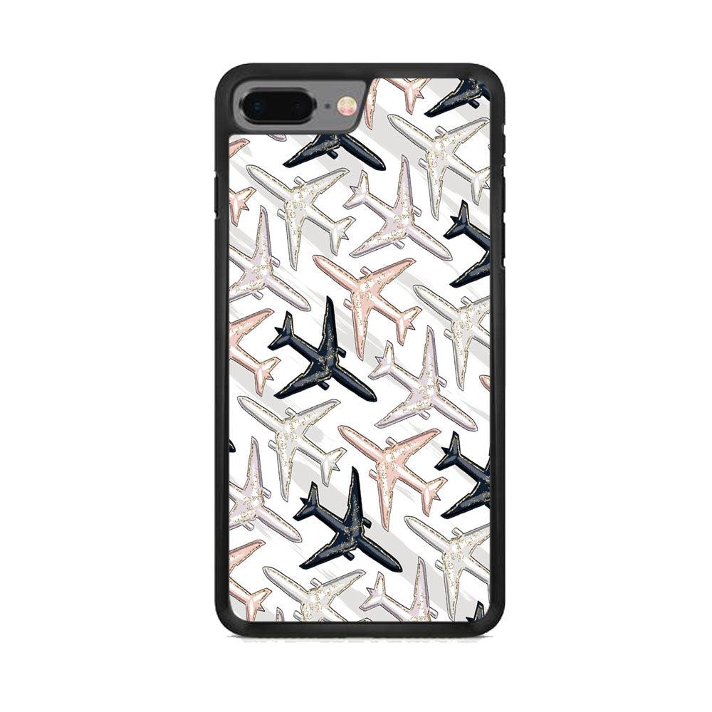 Vacation and Plane Traffic iPhone 7 Plus Case