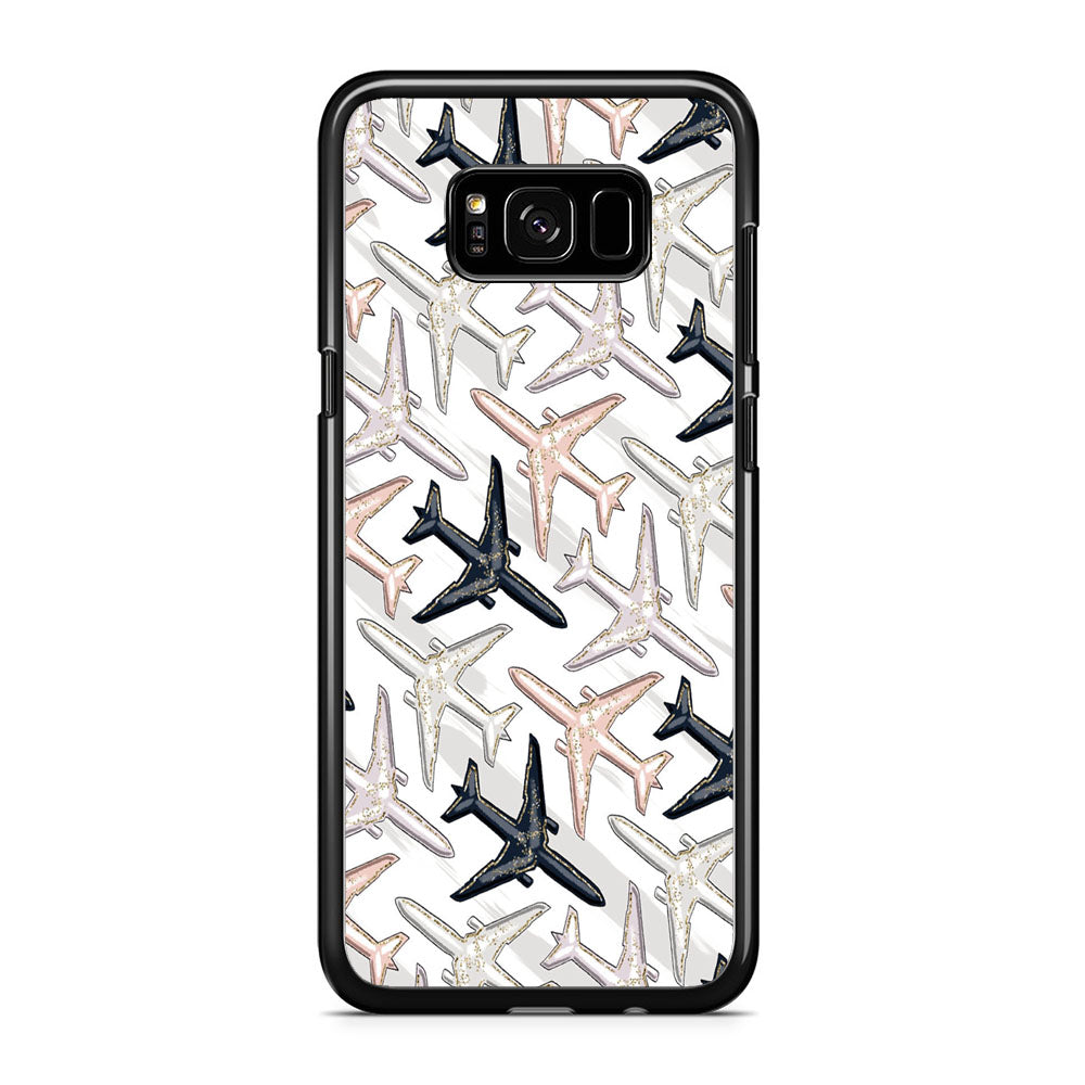 Vacation and Plane Traffic Samsung Galaxy S8 Case