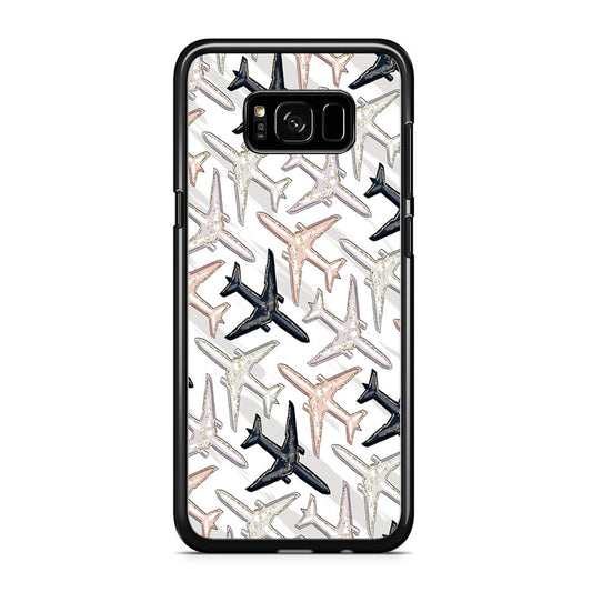 Vacation and Plane Traffic Samsung Galaxy S8 Case
