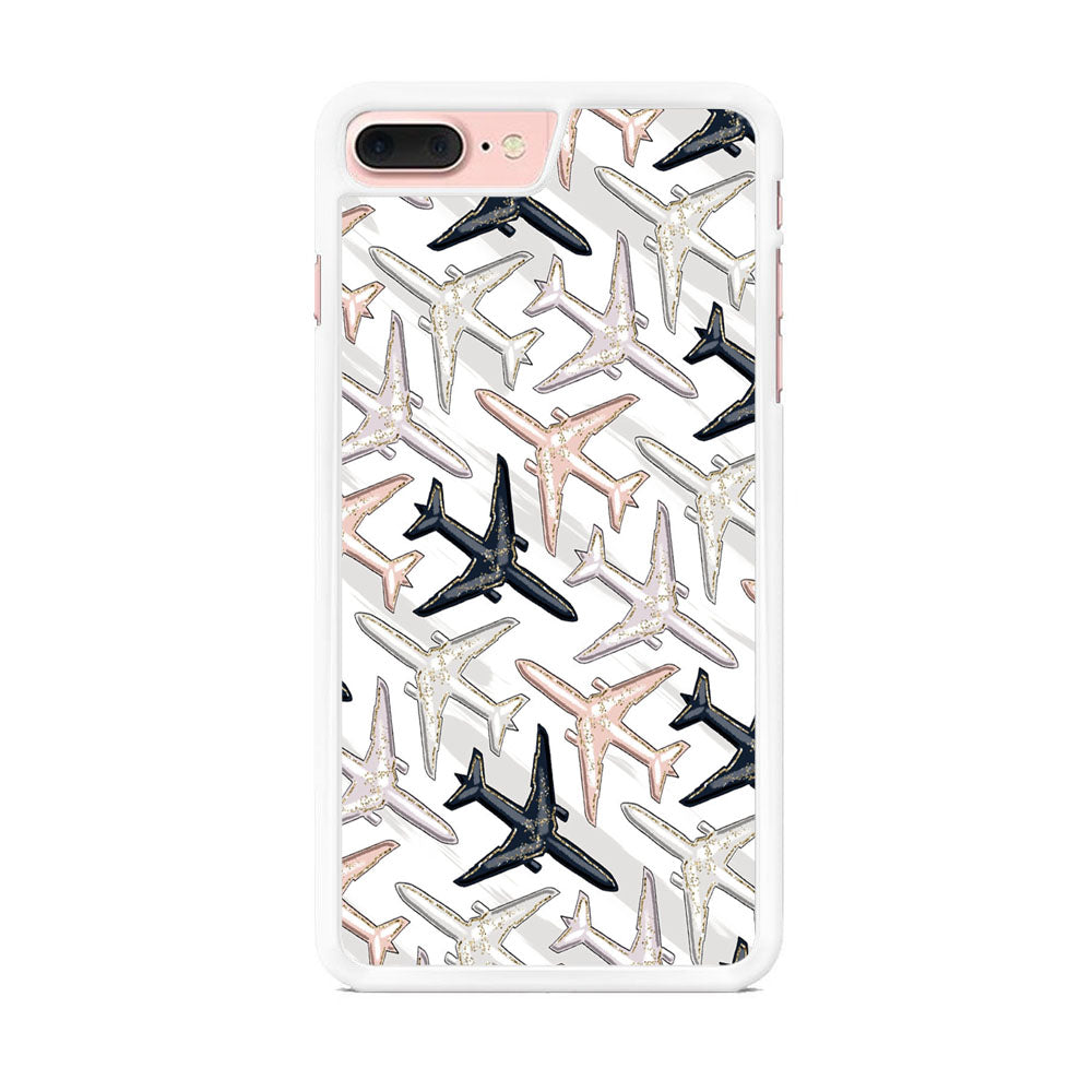 Vacation and Plane Traffic iPhone 7 Plus Case