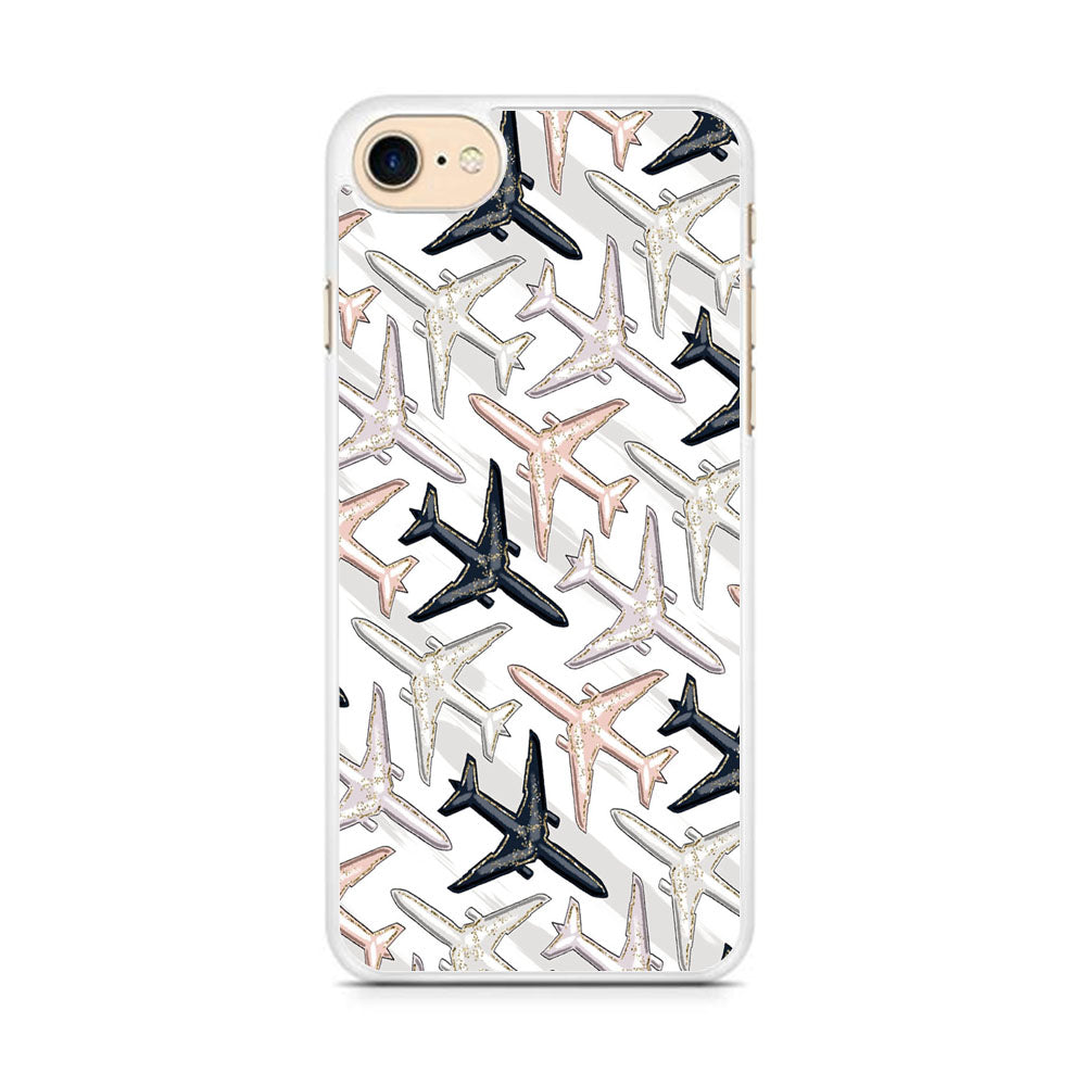 Vacation and Plane Traffic iPhone 7 Case