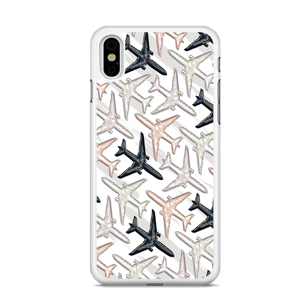Vacation and Plane Traffic iPhone XS MAX Case