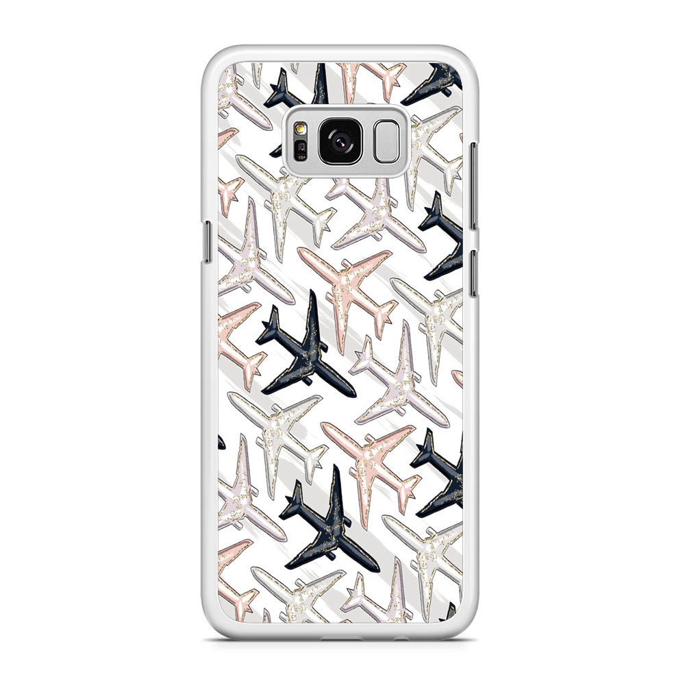 Vacation and Plane Traffic Samsung Galaxy S8 Case