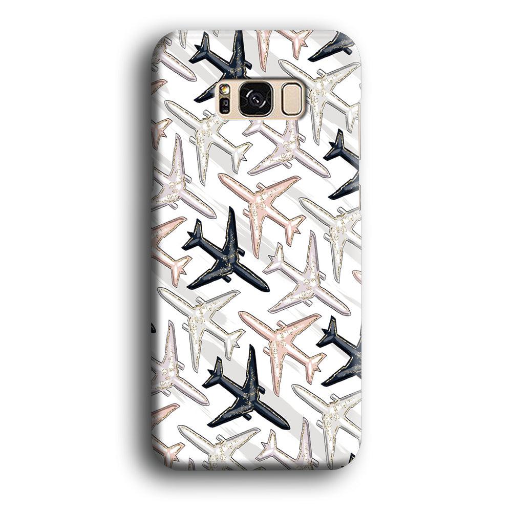 Vacation and Plane Traffic Samsung Galaxy S8 Case