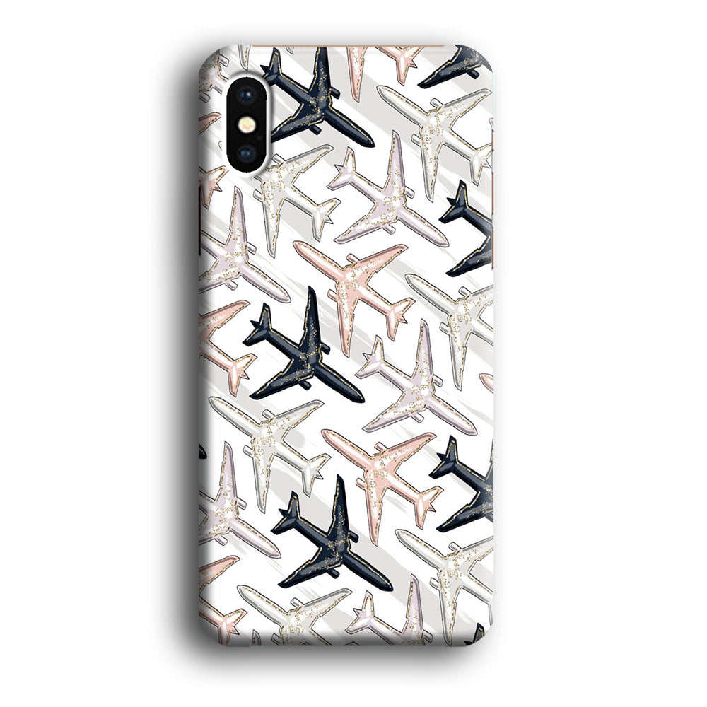 Vacation and Plane Traffic iPhone XS MAX Case