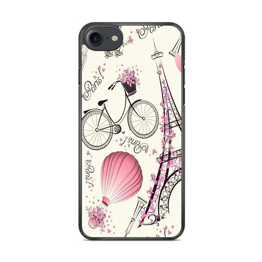 Vacation in Paris iPhone 8 Case