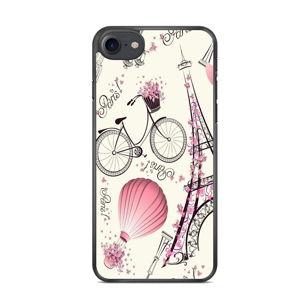 Vacation in Paris iPhone 7 Case