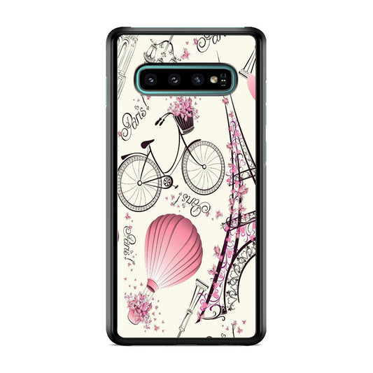 Vacation in Paris Samsung Galaxy S10 Case