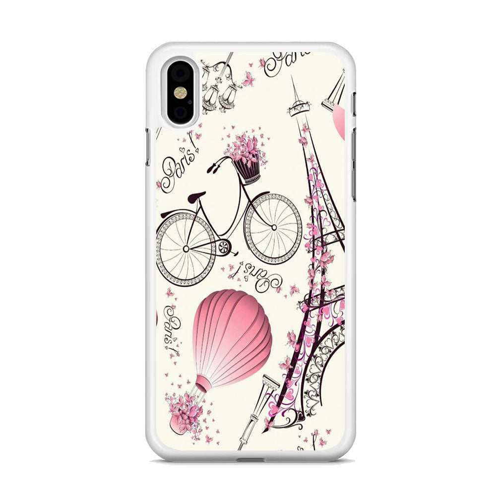 Vacation in Paris iPhone X Case