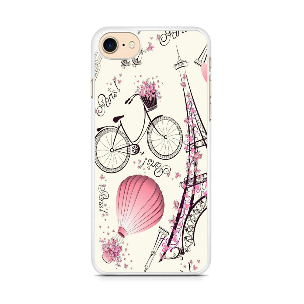 Vacation in Paris iPhone 7 Case