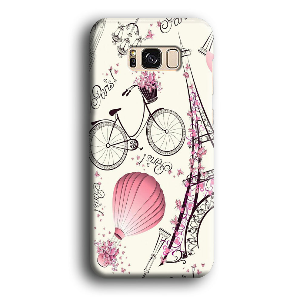 Vacation in Paris Samsung Galaxy S8 Plus Case