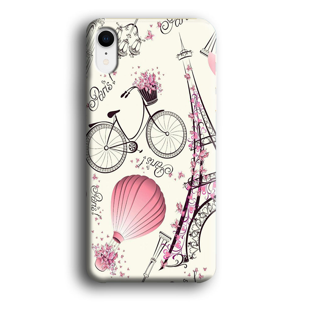Vacation in Paris iPhone XR Case