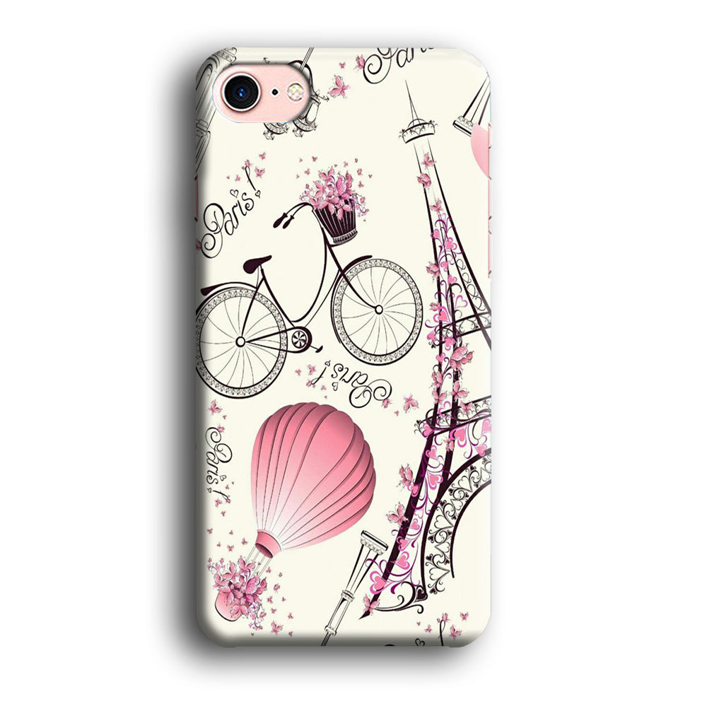 Vacation in Paris iPhone 7 Case
